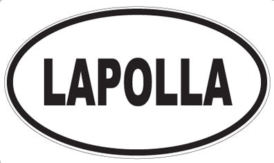 LAPOLLA - Oval Magnet