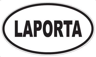 LAPORTA - Oval Magnet