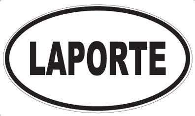 LAPORTE - Oval Magnet