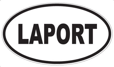 LAPORT - Oval Magnet