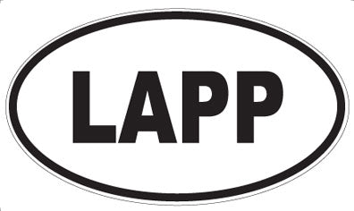 LAPP - Oval Sticker
