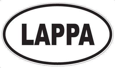 LAPPA - Oval Sticker