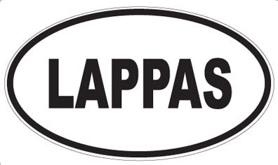 LAPPAS - Oval Magnet