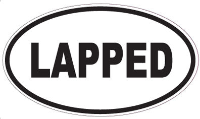 LAPPED - Oval Sticker