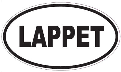 LAPPET - Oval Sticker