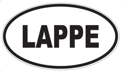 LAPPE - Oval Magnet