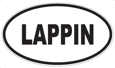 LAPPIN - Oval Sticker