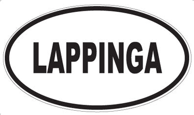 LAPPINGA - Oval Magnet