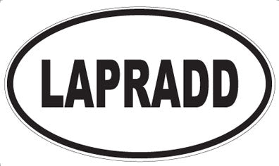 LAPRADD - Oval Magnet