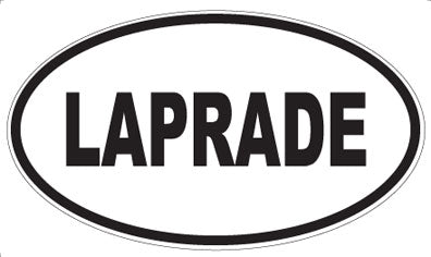 LAPRADE - Oval Magnet