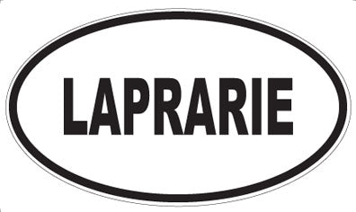 LAPRARIE - Oval Sticker