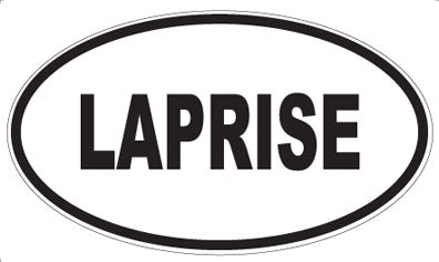 LAPRISE - Oval Sticker