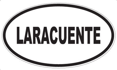 LARACUENTE - Oval Magnet