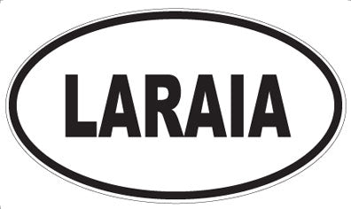 LARAIA - Oval Magnet