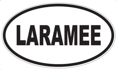 LARAMEE - Oval Sticker