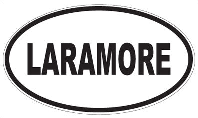 LARAMORE - Oval Sticker