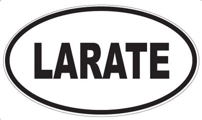 LARATE - Oval Magnet