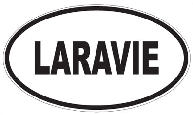 LARAVIE - Oval Sticker