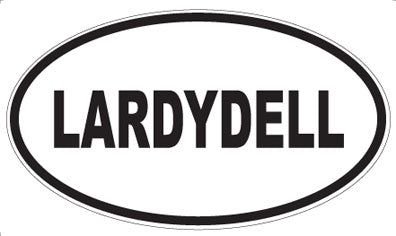LARDYDELL - Oval Magnet