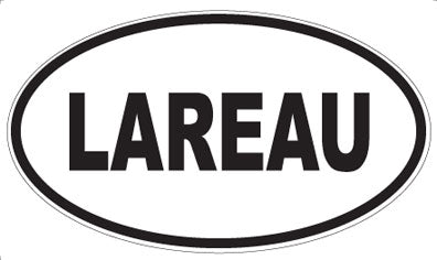 LAREAU - Oval Magnet