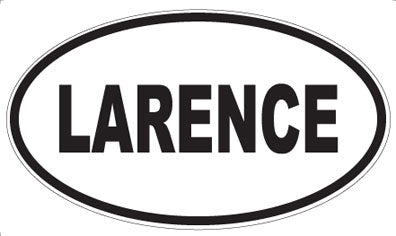 LARENCE - Oval Magnet