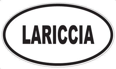 LARICCIA - Oval Magnet