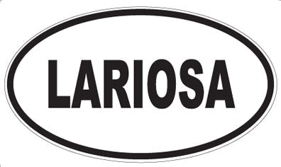 LARIOSA - Oval Magnet