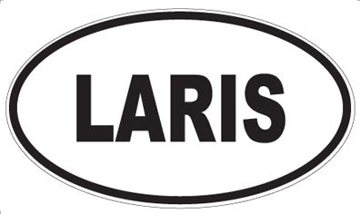LARIS - Oval Sticker