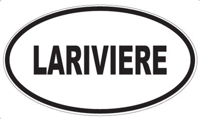 LARIVIERE - Oval Magnet