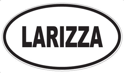 LARIZZA - Oval Magnet