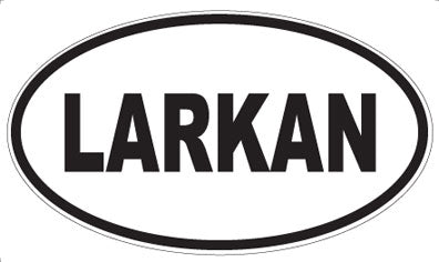 LARKAN - Oval Sticker