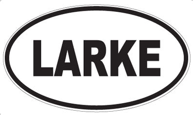 LARKE - Oval Magnet