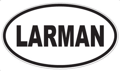 LARMAN - Oval Magnet