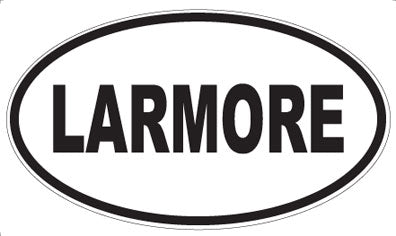 LARMORE - Oval Magnet