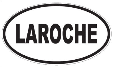 LAROCHE - Oval Sticker