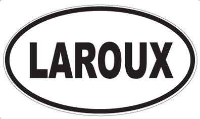 LAROUX - Oval Sticker