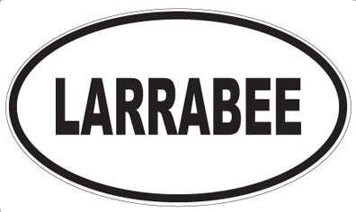 LARRABEE - Oval Magnet