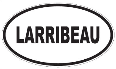 LARRIBEAU - Oval Magnet