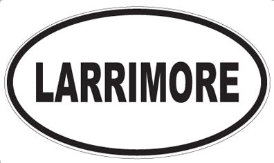 LARRIMORE - Oval Magnet