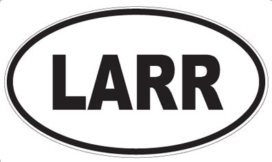 LARR - Oval Magnet