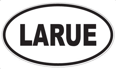 LARUE - Oval Sticker