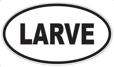 LARVE - Oval Magnet
