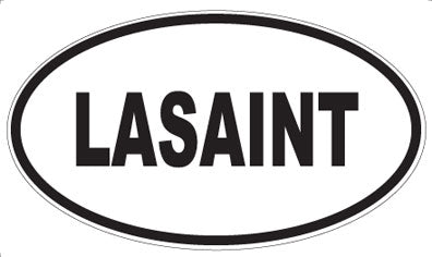 LASAINT - Oval Magnet