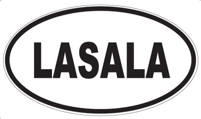 LASALA - Oval Magnet