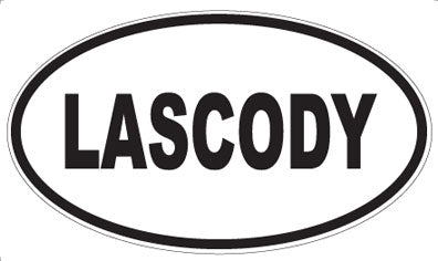 LASCODY - Oval Magnet