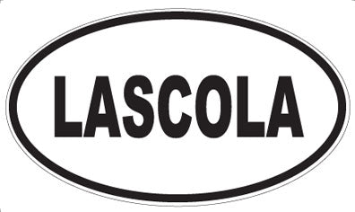 LASCOLA - Oval Magnet