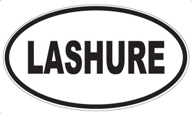 LASHURE - Oval Magnet