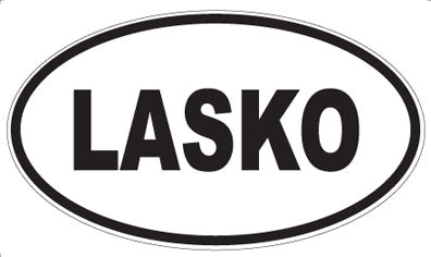 LASKO - Oval Sticker