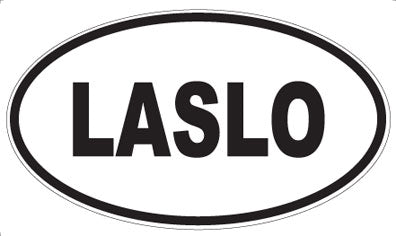 LASLO - Oval Magnet