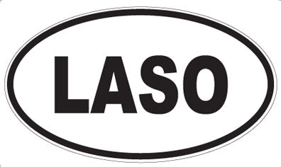 LASO - Oval Magnet
